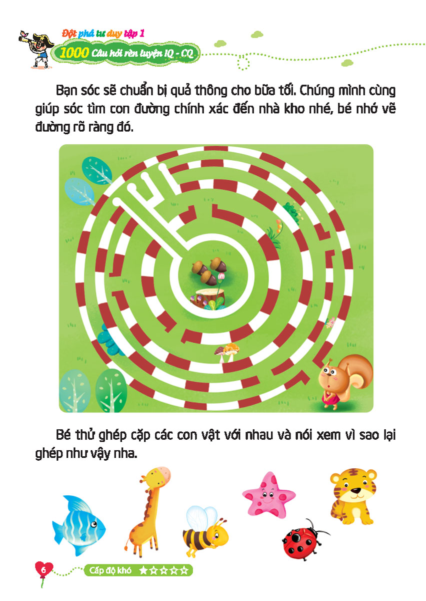 1000 Câu Hỏi Rèn Luyện IQ - CQ - Đột Phá Tư Duy - Tập 1_MT