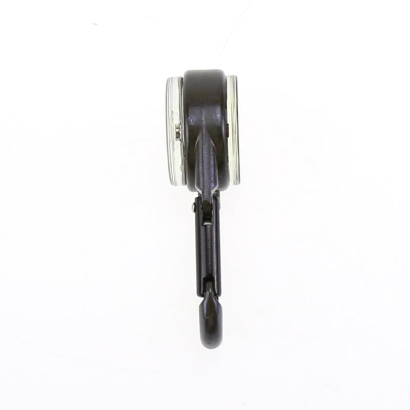 Metal Outdoor Keychain Mini Compass Double-sided Mountaineering Key Buckle Snap Hook Thermometer Compass Carabiner