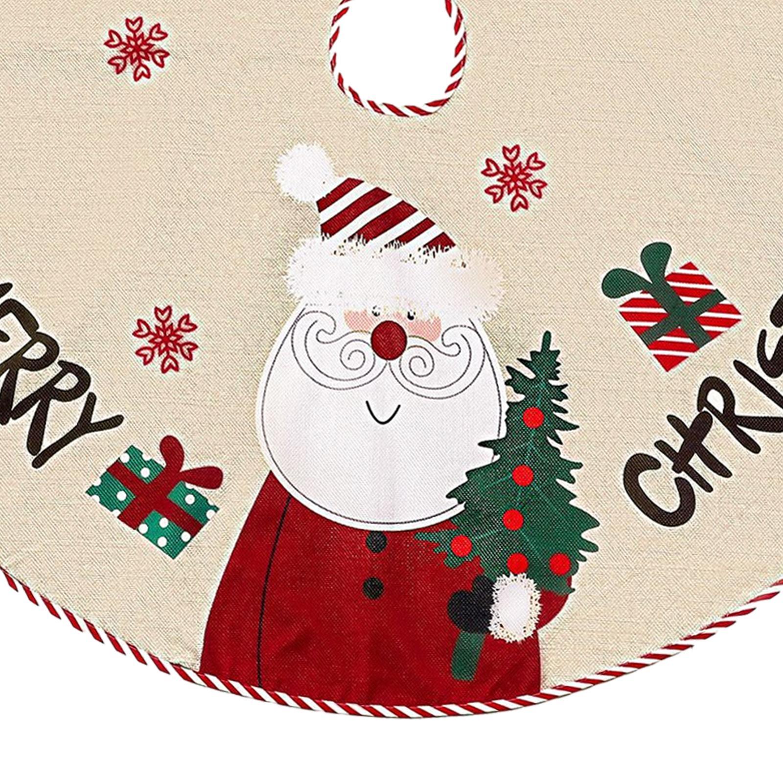 Christmas Tree Skirt Christmas Tree Apron for Valentine's Day Party New Year