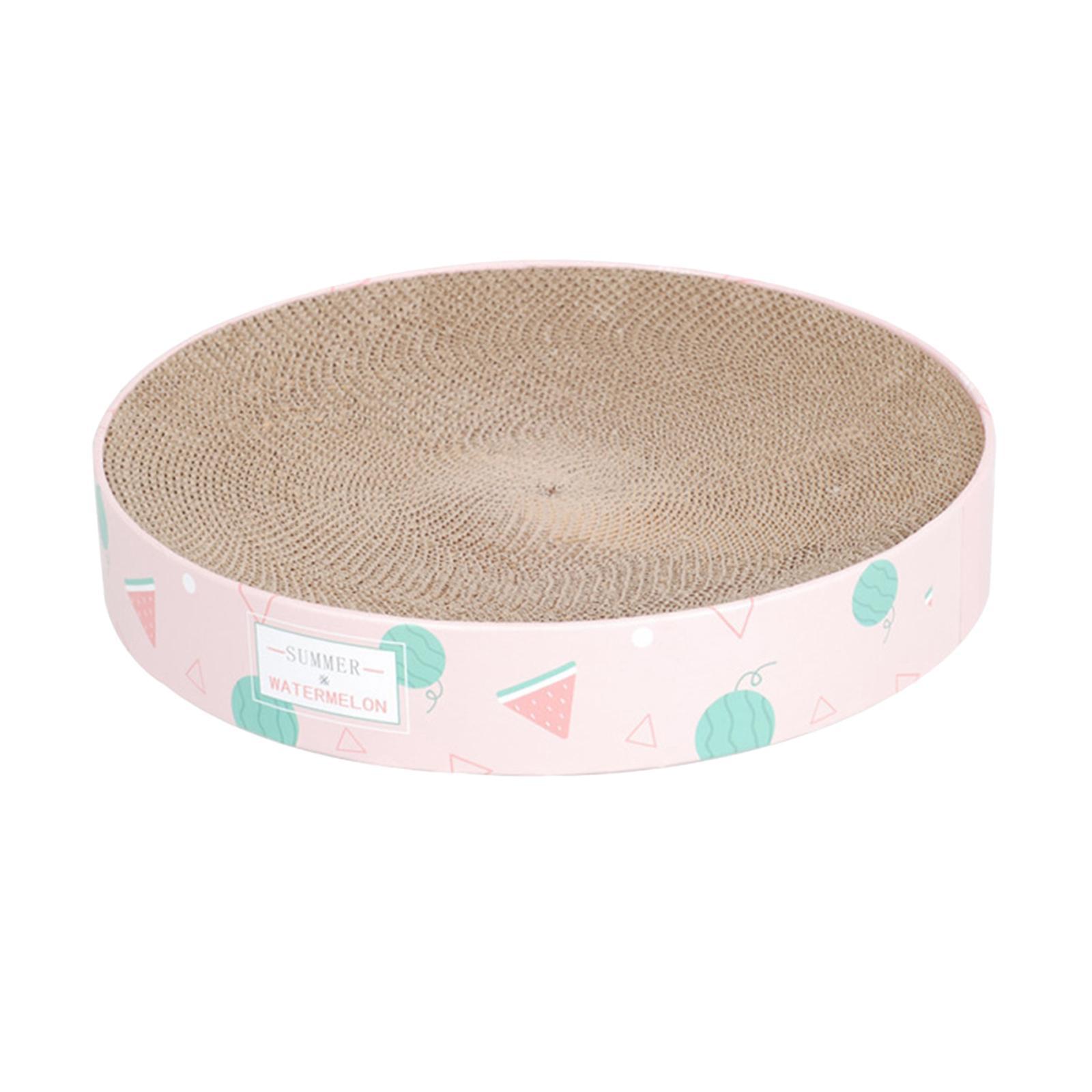 Cat Scratcher Pad Bowl Corrugated Lounge Bed Cat Scratching Board for Kitten