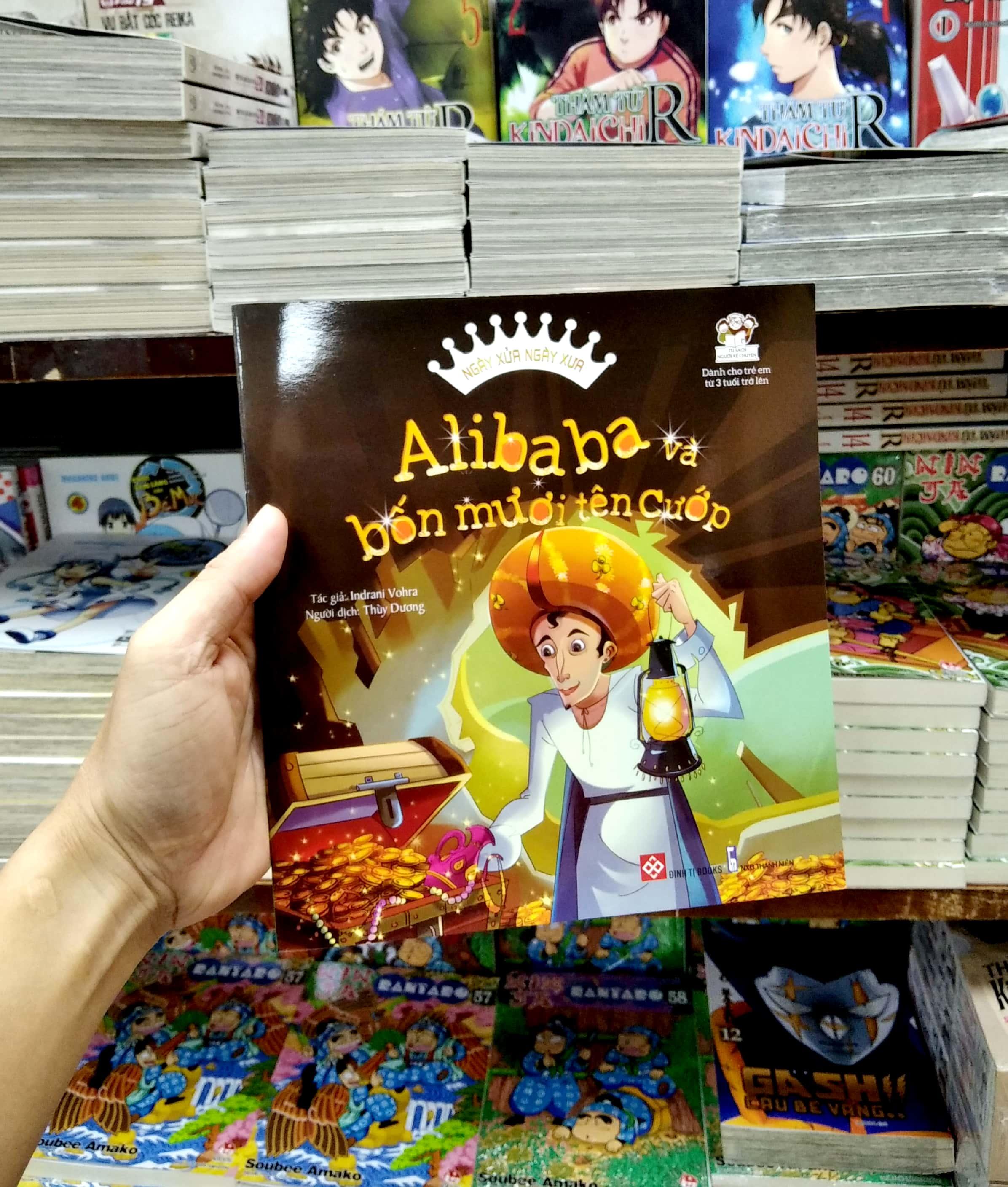 Sách Ngày Xửa Ngày Xưa Ba Tư - Alibaba Và Bốn Mươi Tên Cướp