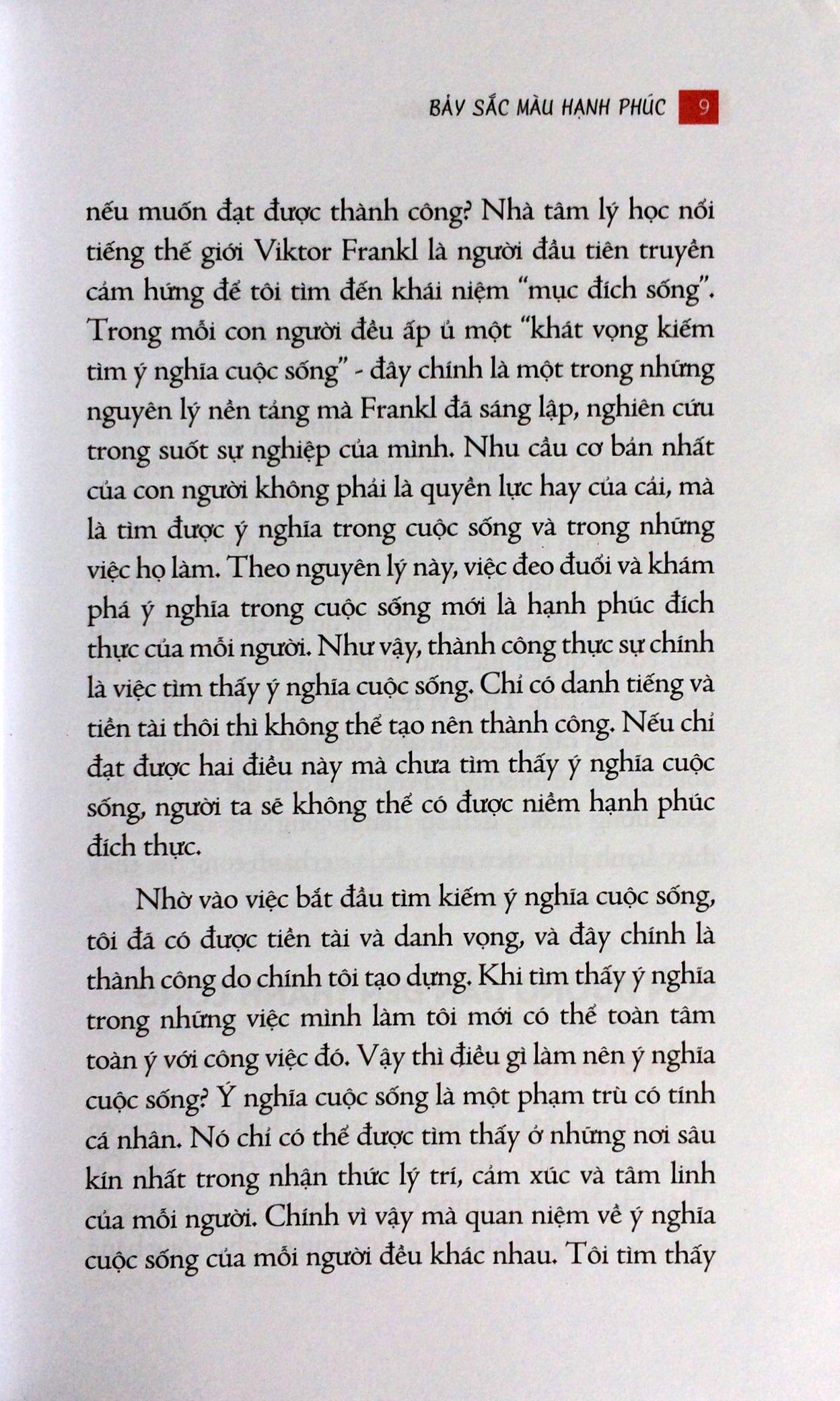 7 Sắc Màu Hạnh Phúc (Tái Bản)