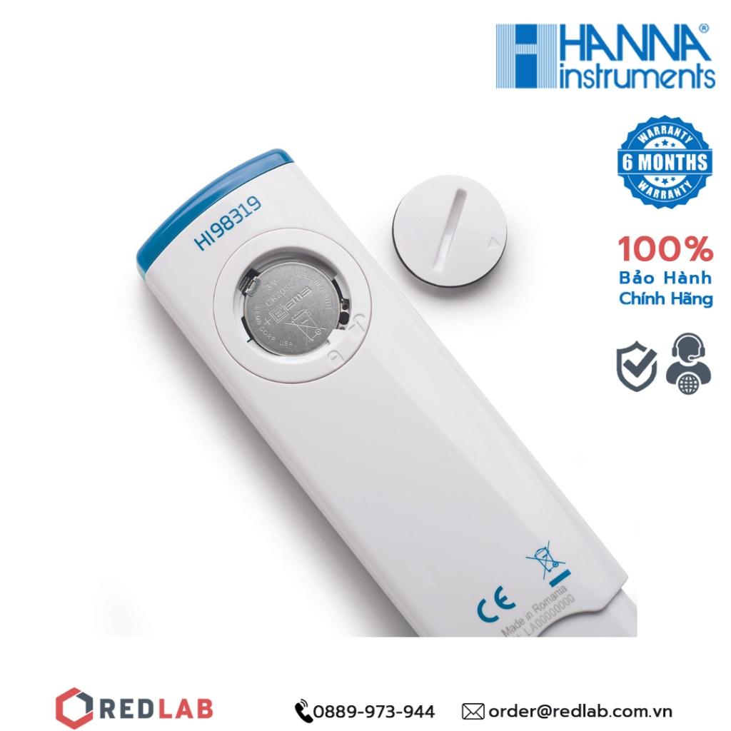 Bút đo độ mặn của nước Hanna HI98319 nhỏ gọn, độ chính xác cao