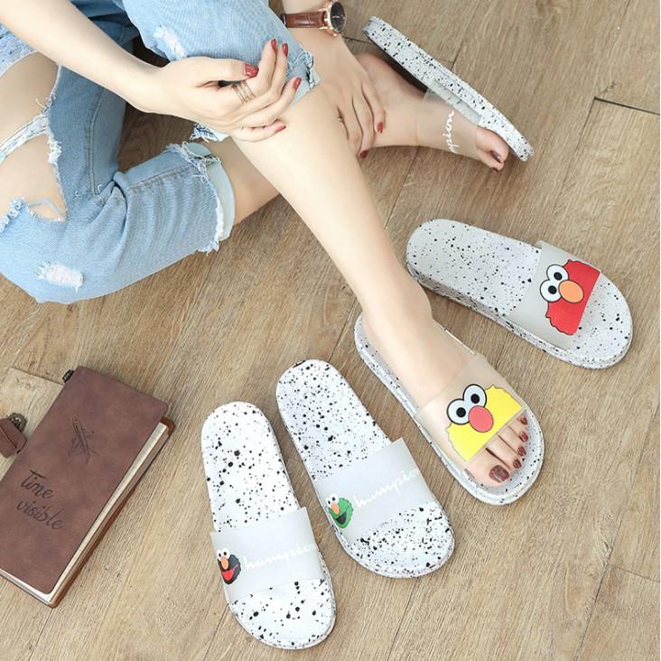 Dép thời trang nam nữ hoạt hình chú chim (4 màu tuỳ chọn