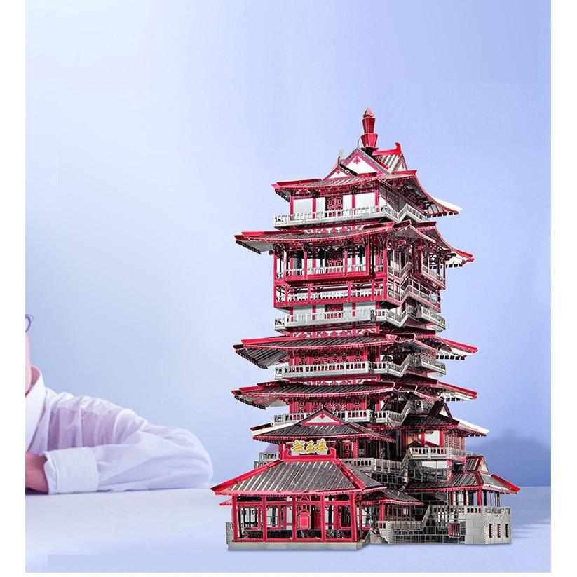 Mô hình lắp ghép kim loại 3d Lầu Việt Vương-Yuewang Tower