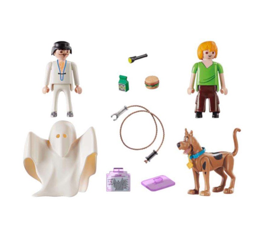 Đồ chơi nhập vai Playmobil SCOOBY-DOO! Scooby & Shaggy và hồn ma bí ẩn