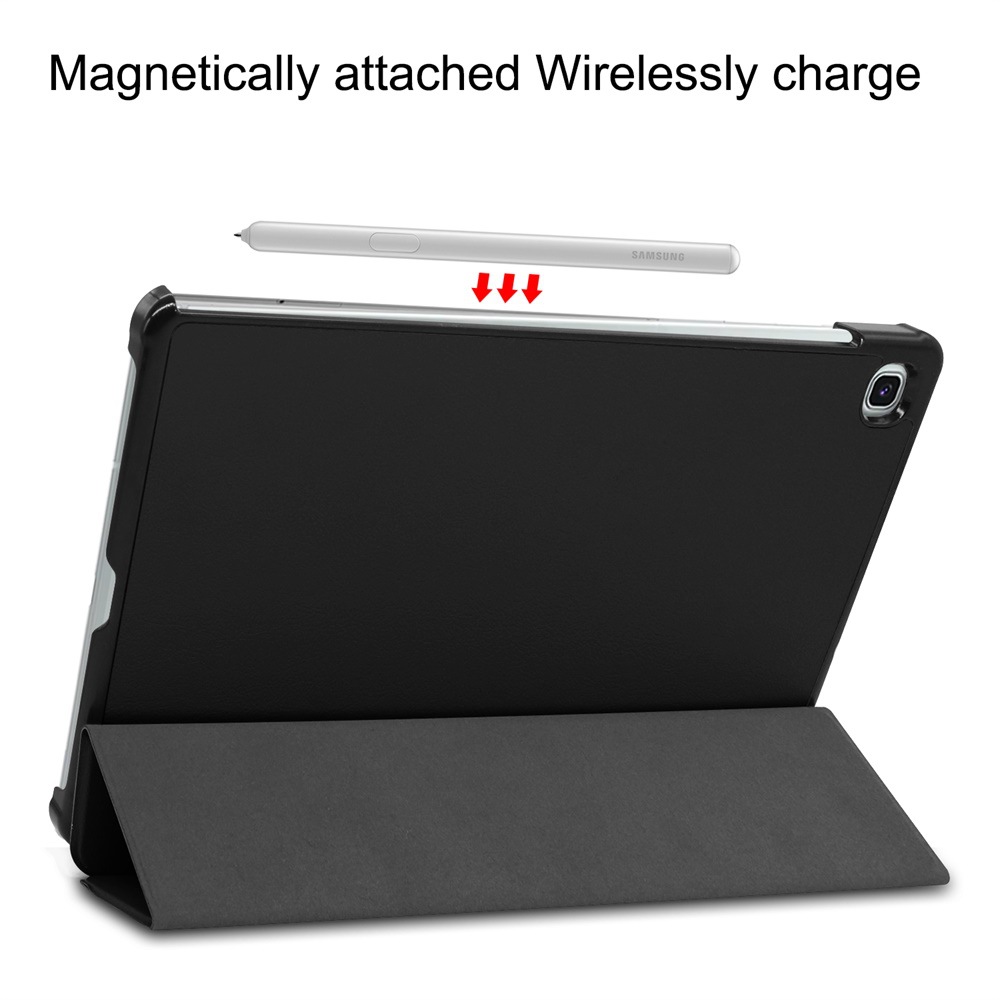 Bao Da Cover Dành Cho Máy Tính Bảng Samsung Galaxy Tab S6 Lite 10.4 P610 / P615 Hỗ Trợ Smart Cover