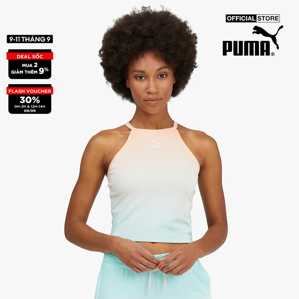 PUMA - Áo bra thể thao nữ Gloaming Printed 845841