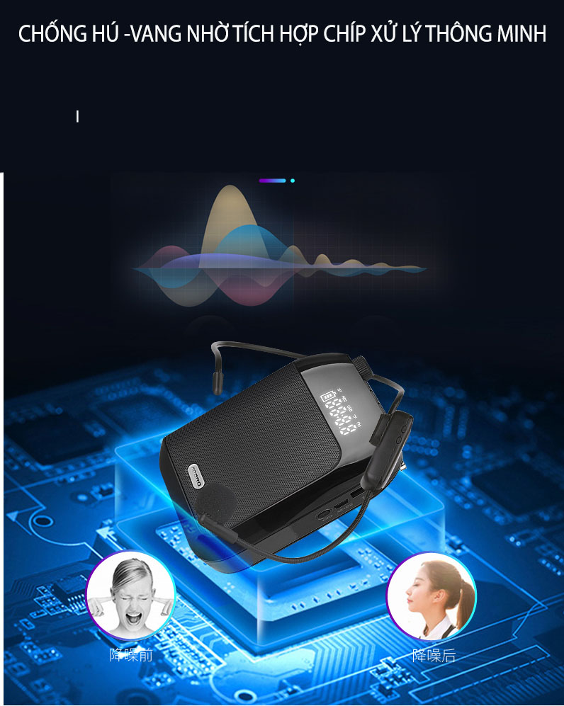 Máy trợ giảng không dây UHF 2.4G Aporo T20