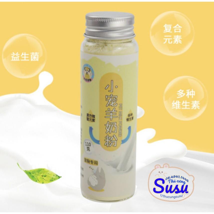 Bột sữa dê cho Hams, Bọ, Chin, Sóc và Thỏ