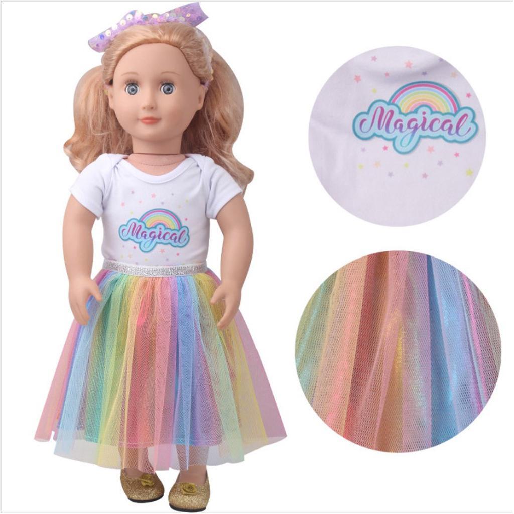 Fashion Handmade Party Dress Outfit fit for  Girl Doll Clothing