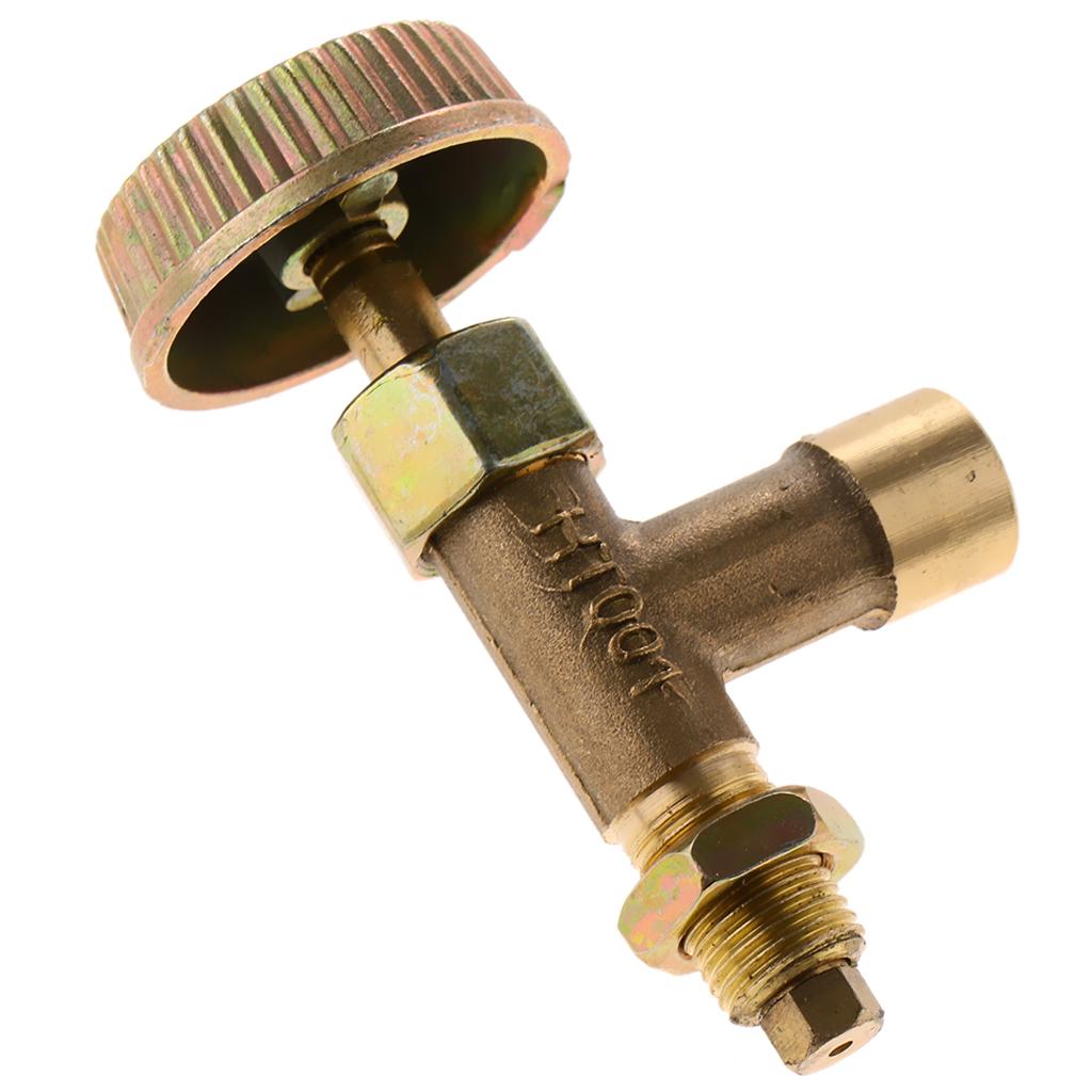 2xGas Connector Shut Off Valve Gas Brass Adapter Gas Ball Valve