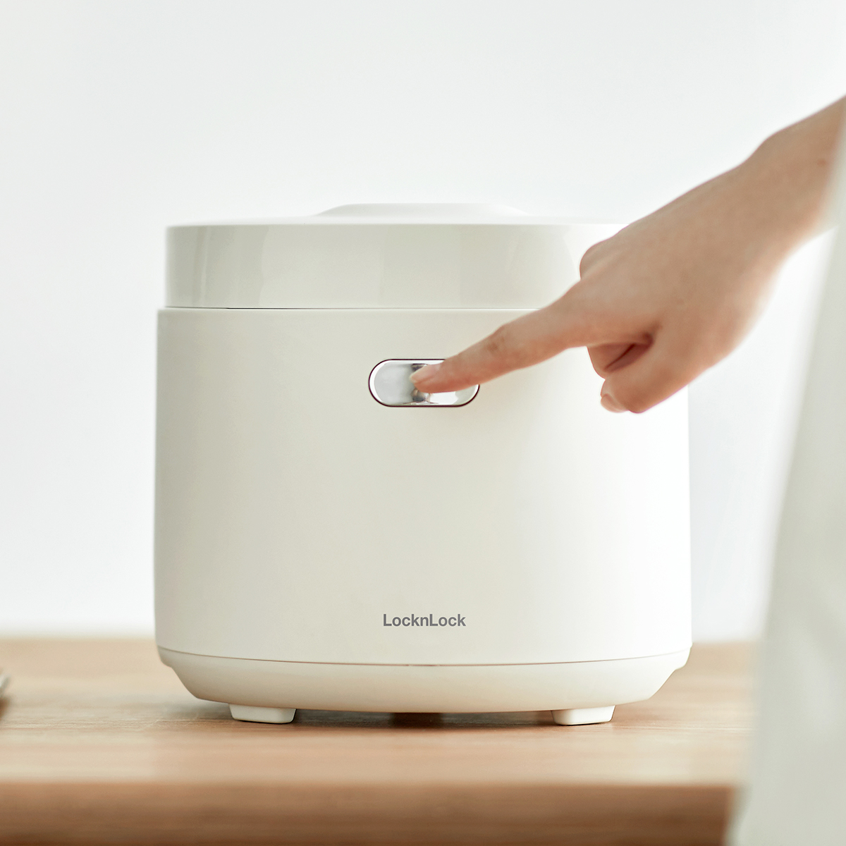 Nồi Cơm Điện Locknlock Smart Rice Cooker EJR364IVY - Hàng chính hãng
