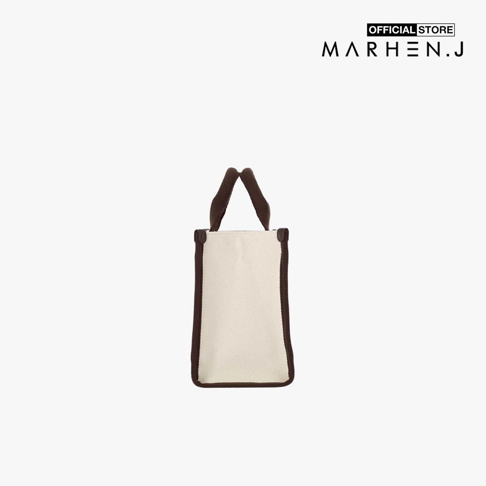 Marhen.J - Túi đeo vai nữ phom chữ nhật Rio MJ22CRIOMN-BR