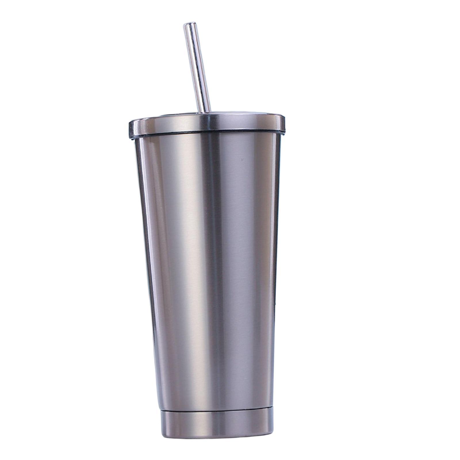 Stainless Steel Tumble with Straw Coffee Tumbler Water Jug