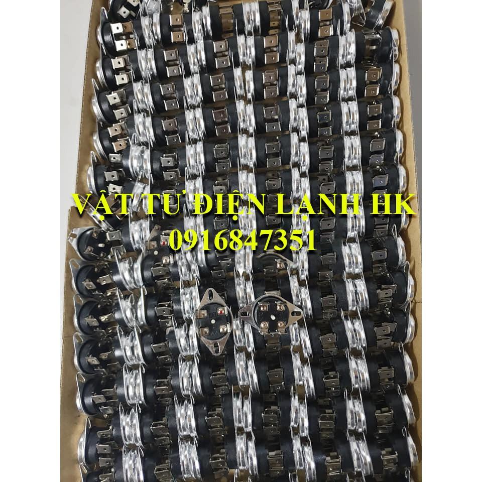 Rơ le cúc áo 92 độ C - 4 chân - Role nhiệt BNL - Relay Bình nóng lạnh KSD302X 92oC