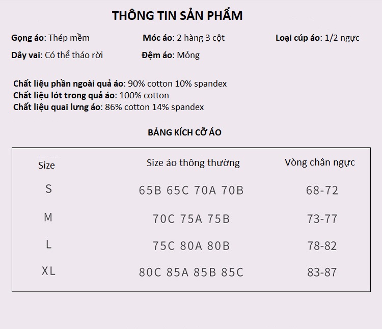 Áo Lót Quây Ren Đệm Mỏng Có Gọng Quyến Rũ B474