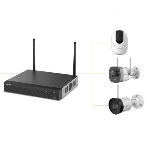 Đầu ghi hình Camera wifi IMOU bản 4 và 8 Kênh NVR1104HS/NVR1108HS, hỗ trợ độ phân giải cao 2MP/4MP, dễ dàng cài đặt - Hàng chính hãng