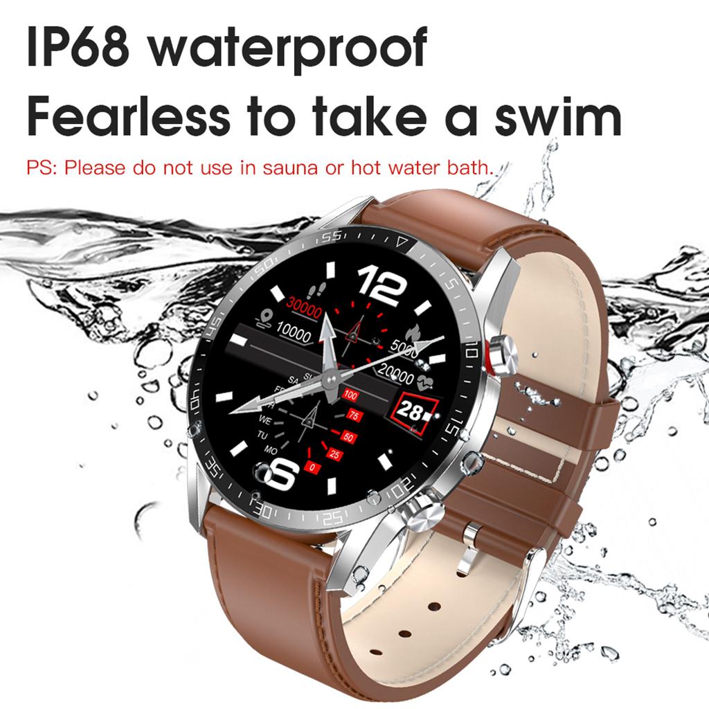 L13 Smart Watch Men IP68 Waterproof ECG PPG Bluetooth Call Notification Reminder