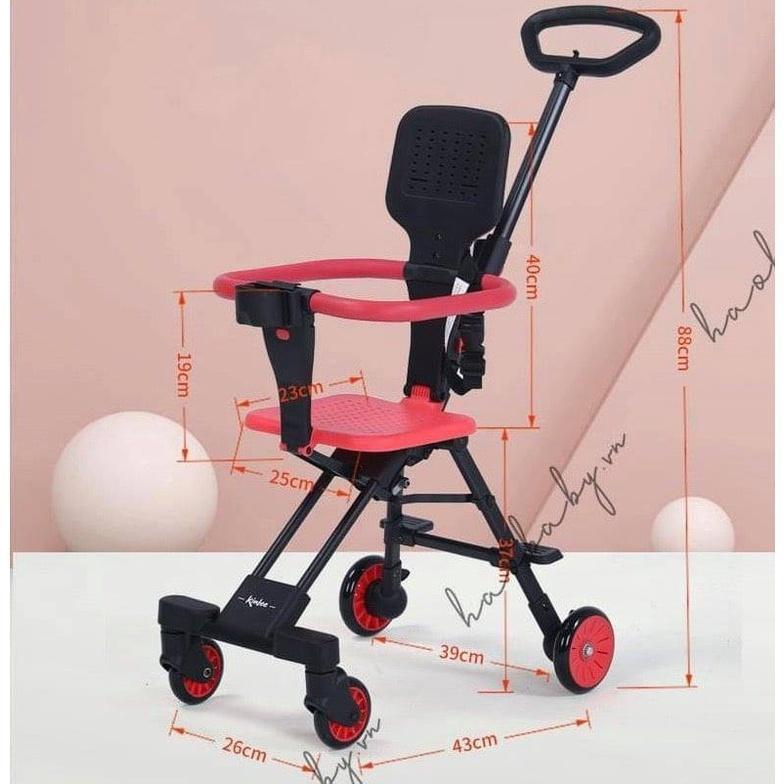 Xe đẩy M8 đảo chiều tay cầm cho bé mẫu mới