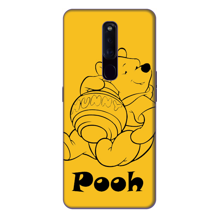 Ốp lưng điện thoại Oppo F11 Pro hình Gấu Pooh - Hàng chính hãng