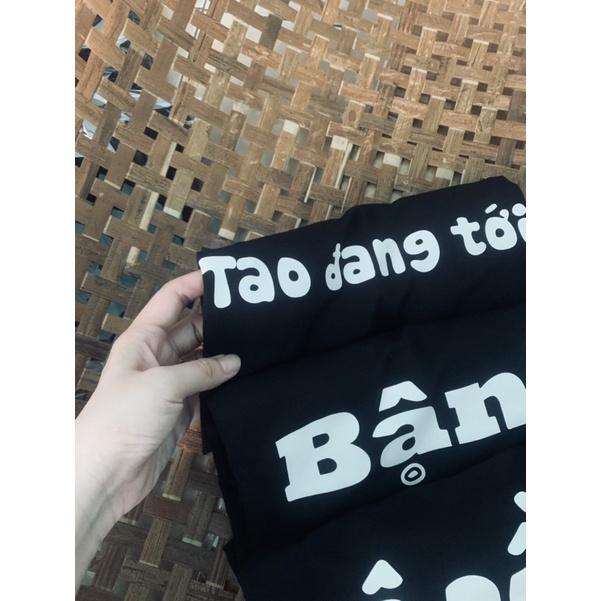 Áo Thun Nam Nữ Tay Ngắn In Chữ Độc Lạ - CÓ CỠ LỚN