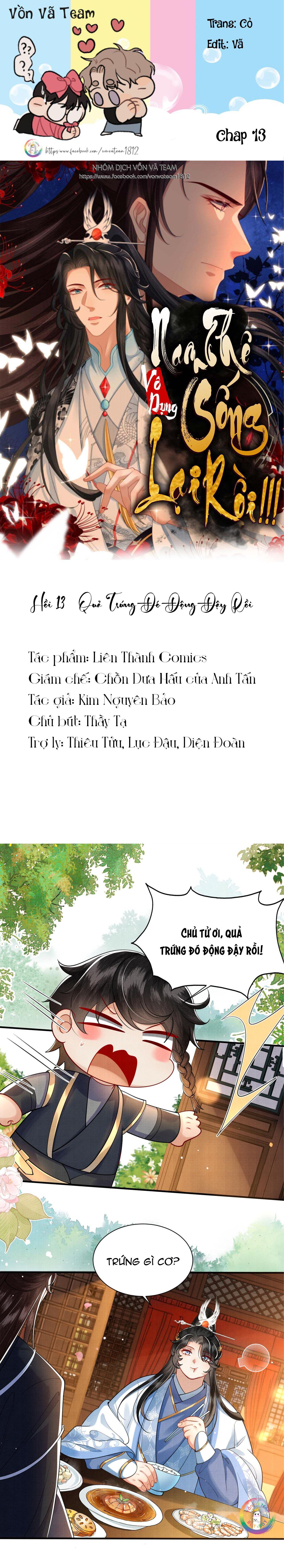 nam thê vô dụng sống lại rồi!!! chapter 13 1