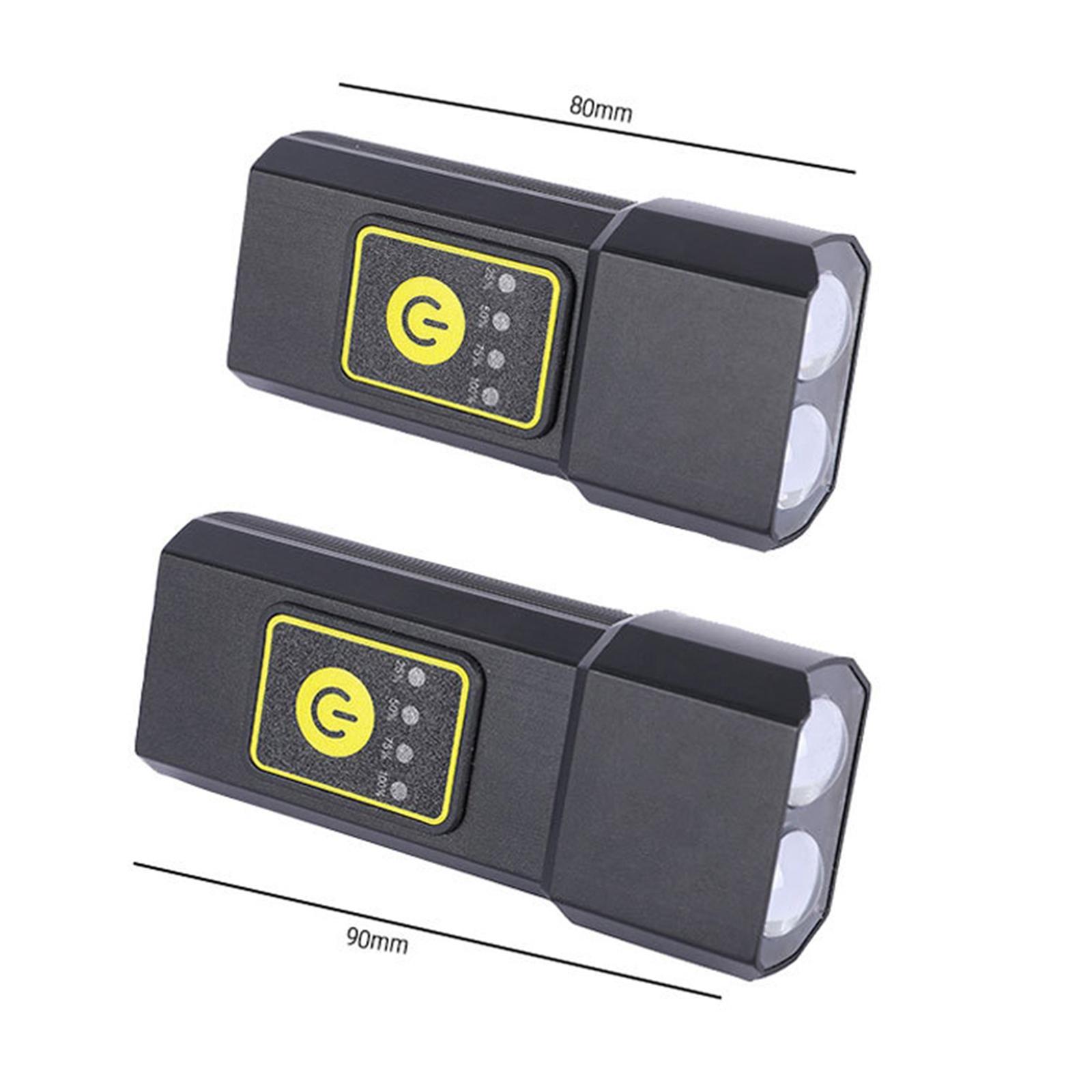 800LM Bike Front Light USB Rechargable Lamp Flashlight Headlight