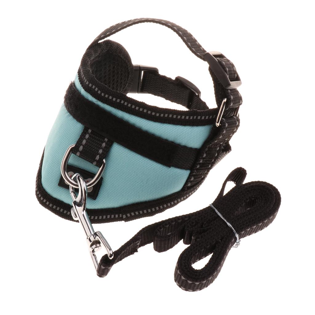 Adjustable Harness Walking Lead Leash Chest Strap For Pet Cat
