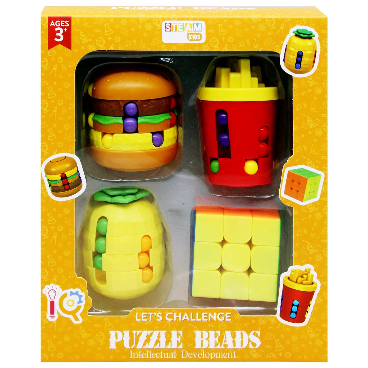 Đồ Chơi Trò Chơi Thử Thách Trí Tuệ Hạt Đậu - Steam Kids SK7790