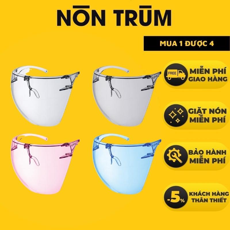 Kính face shield cao cấp ASIA chống giọt bắn, chống khói bụi chính hãng