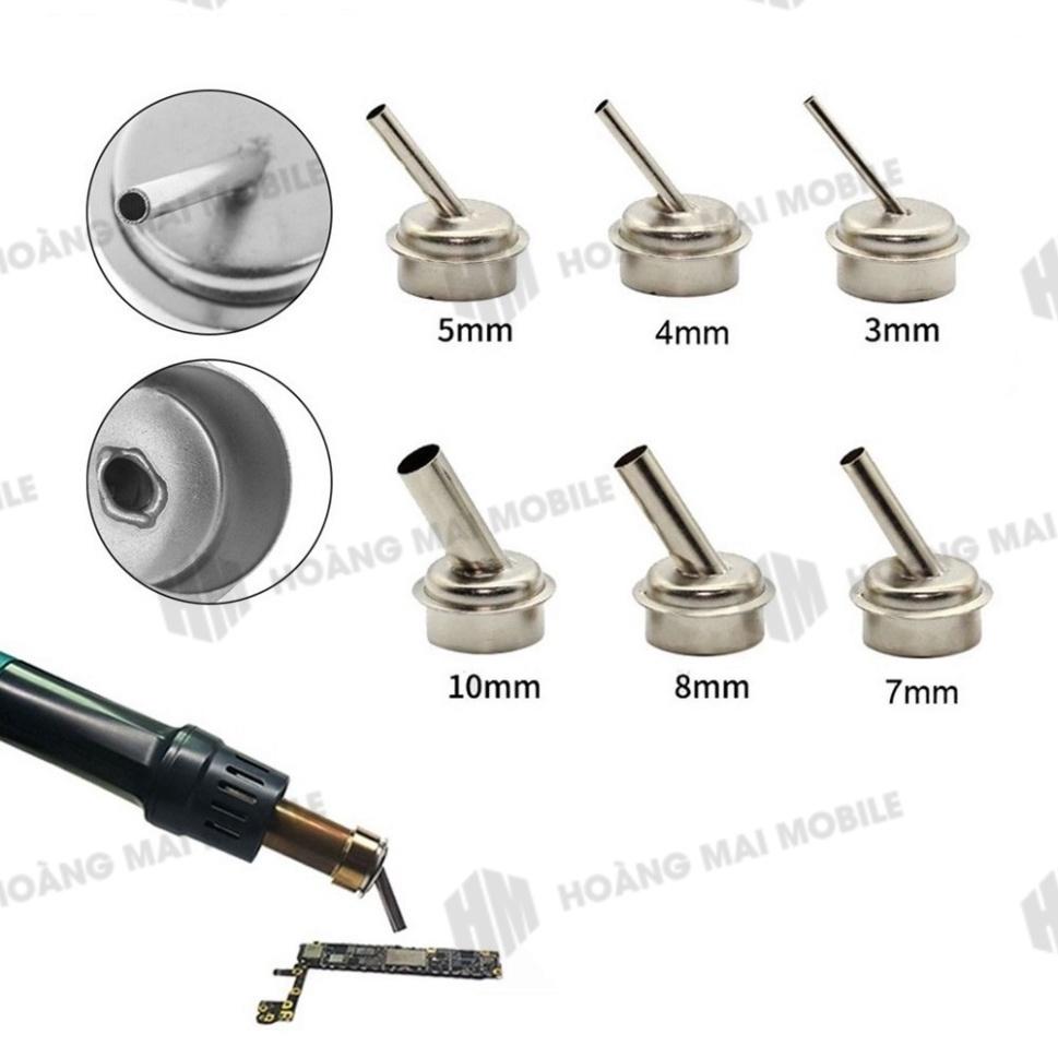 Đầu khò chéo QUICK 861DW, TR1300A, SUGON 86XX, 2020D cỡ 3-6-9mm