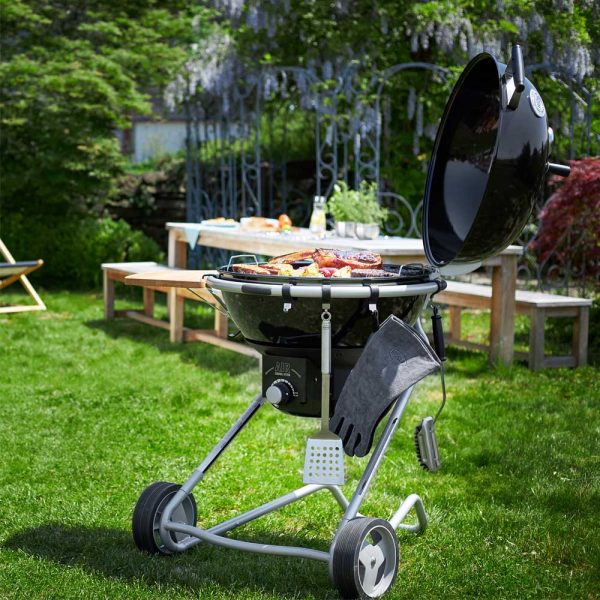 Bếp Nướng Rösle 25562 F60 Air Nero 60cm Dùng Than Hàng chính hãng
