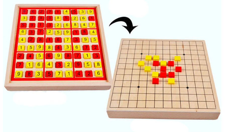 Bộ trò chơi Sudoku và cờ Caro 2 in 1