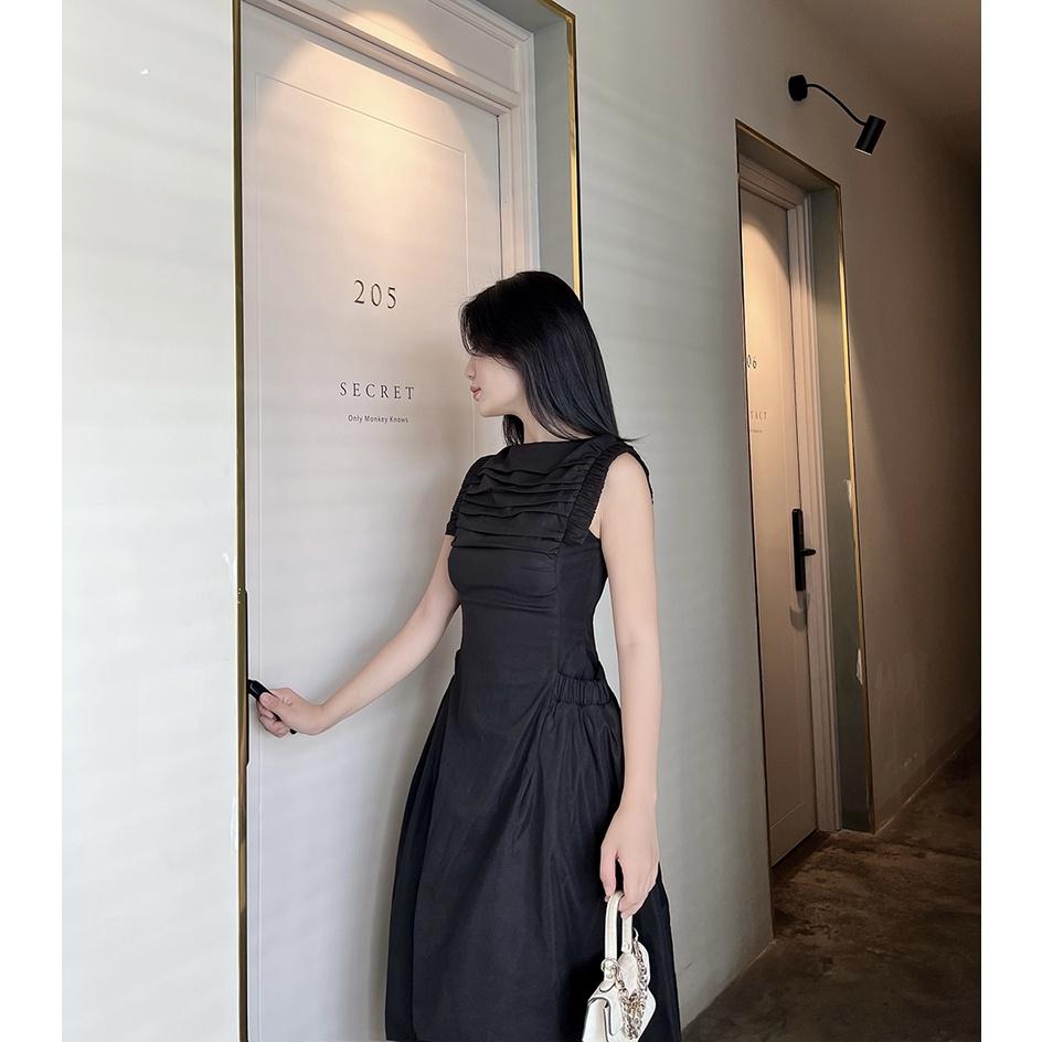 BBSTORE'S Đầm Xòe Tay Ngắn Dự Tiệc Sang Trọng   - D1034