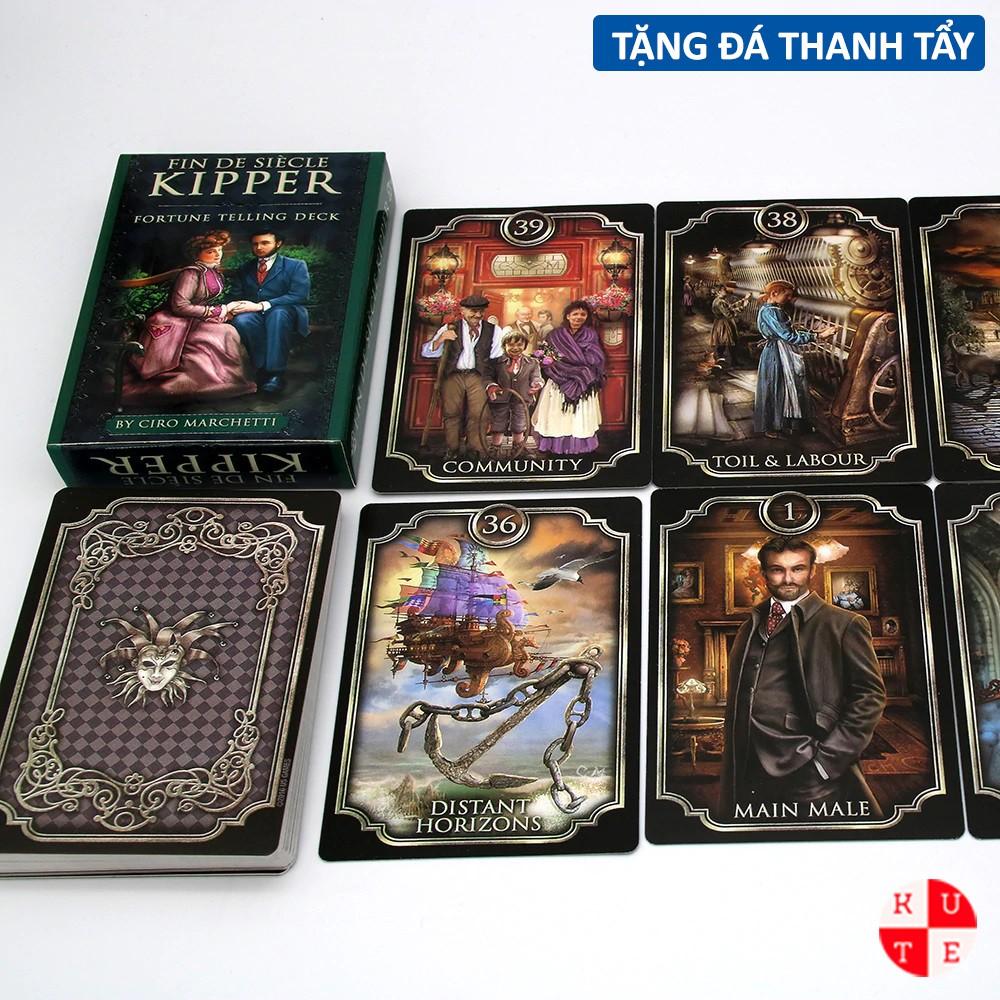 Bộ Bài Fin De Siècle Kipper Fortune Telling Tặng File Tiếng Anh Và Đá Thanh Tẩy