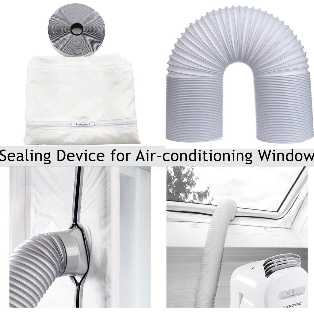 Thiết bị gắn điều hoà thông gió ra ngoài cửa sổ cho điều hoà Windows Cover 4 mét