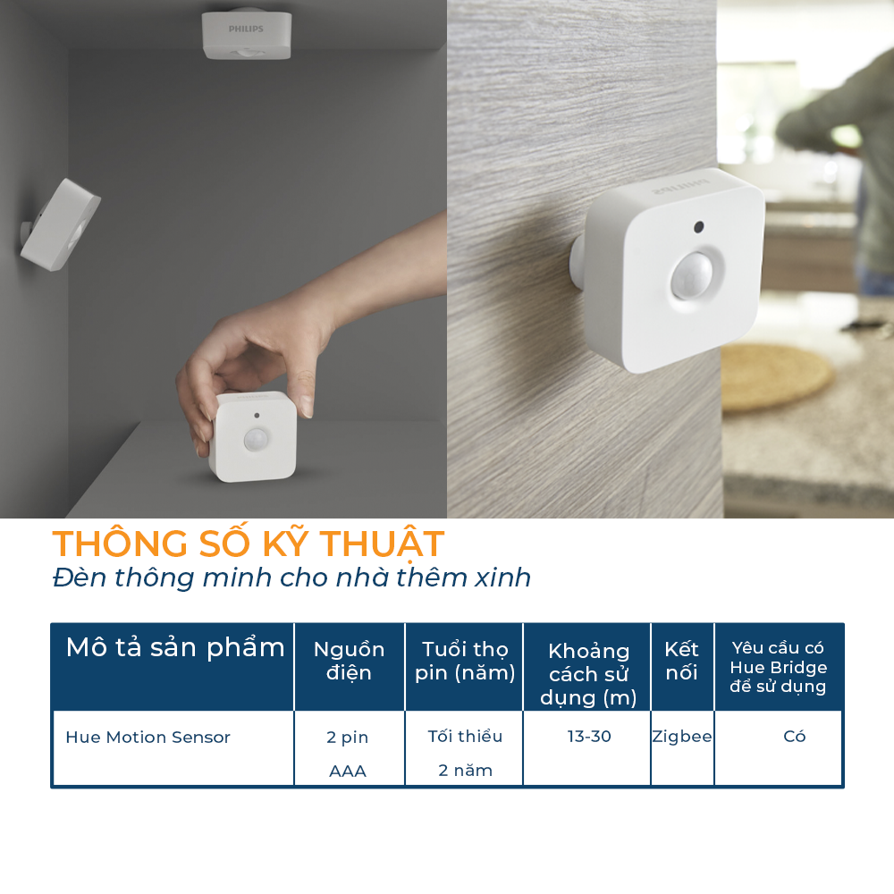 Đèn Cảm biến chuyển động Philips Hue