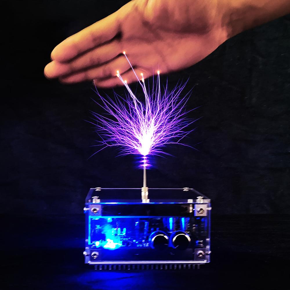 Multifunctional Electronics Audio Music Tesla Coil Module Plasma Speaker Sound Solid Science Experimental Toy with BT