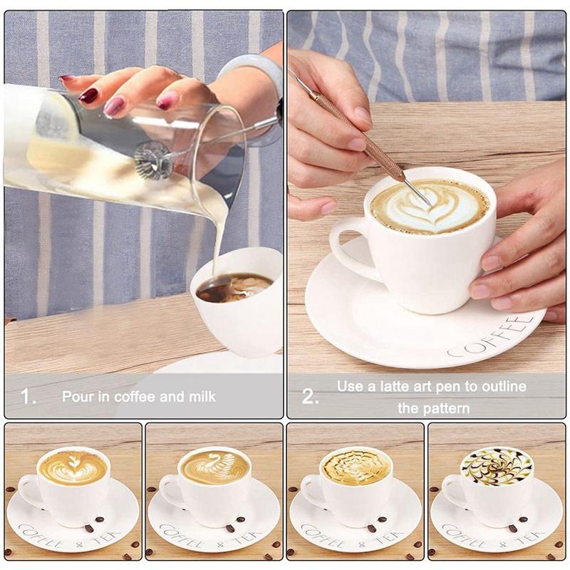 Điện Sữa Dễ Dàng Frother, Đánh Uống Phối Cho Chống Đạn Cà Phê Mini Sữa Rửa Mặt Foamer Cà Phê Máy Tạo Bọt Sữa LắC TrộN