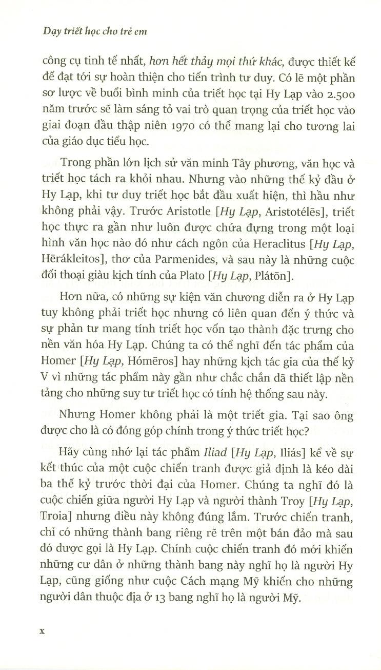 DẠY TRIẾT HỌC CHO TRẺ EM – Matthew Lipman, AnnMargaret Sharp, Frederick S. Oscanayan - Viện IRED - Nxb Tổng hợp Tp. Hồ Chí Minh