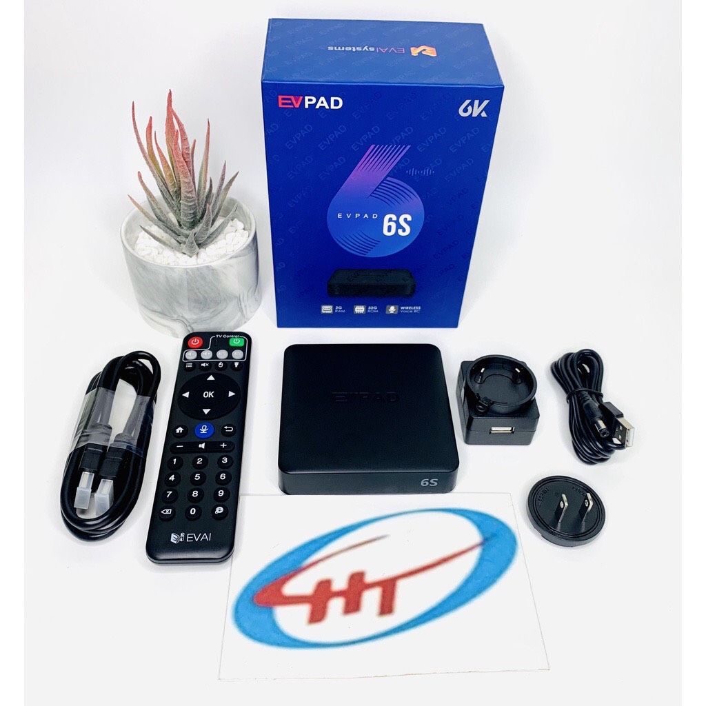 BOX EVPAD 6S mẫu 2022 XEM TRUYỀN HÌNH NƯỚC NGOÀI NHẬT ,HÀN, TRUNG, ĐÀI LOAN MIỄN PHÍ - HÀNG CHÍNH HÃNG