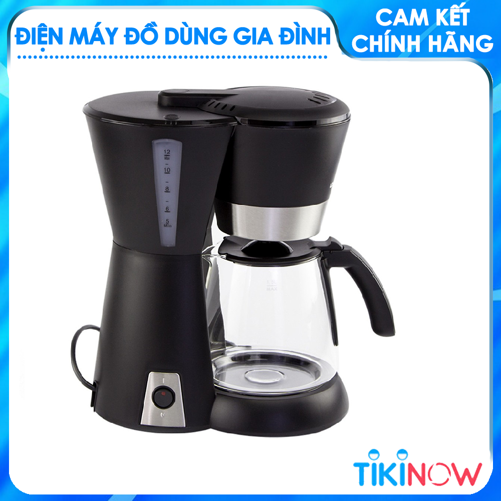 Máy Pha Cà Phê Lock&amp;Lock EJC551 (1.5L) - Đen - Hàng chính hãng