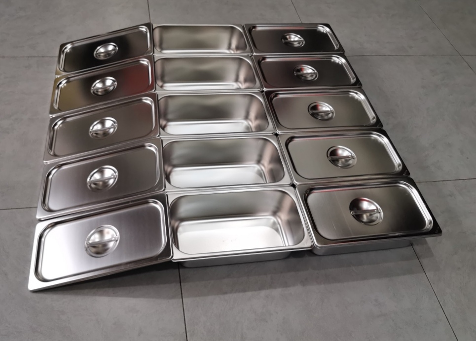 COMBO 10 BỘ KHAY INOX ĐỰNG KEM