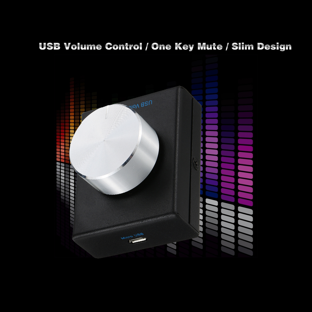 Bộ Điều Chỉnh Âm Lượng USB Loa Máy Tính Với Chức Năng Tắt Tiếng Một Phím