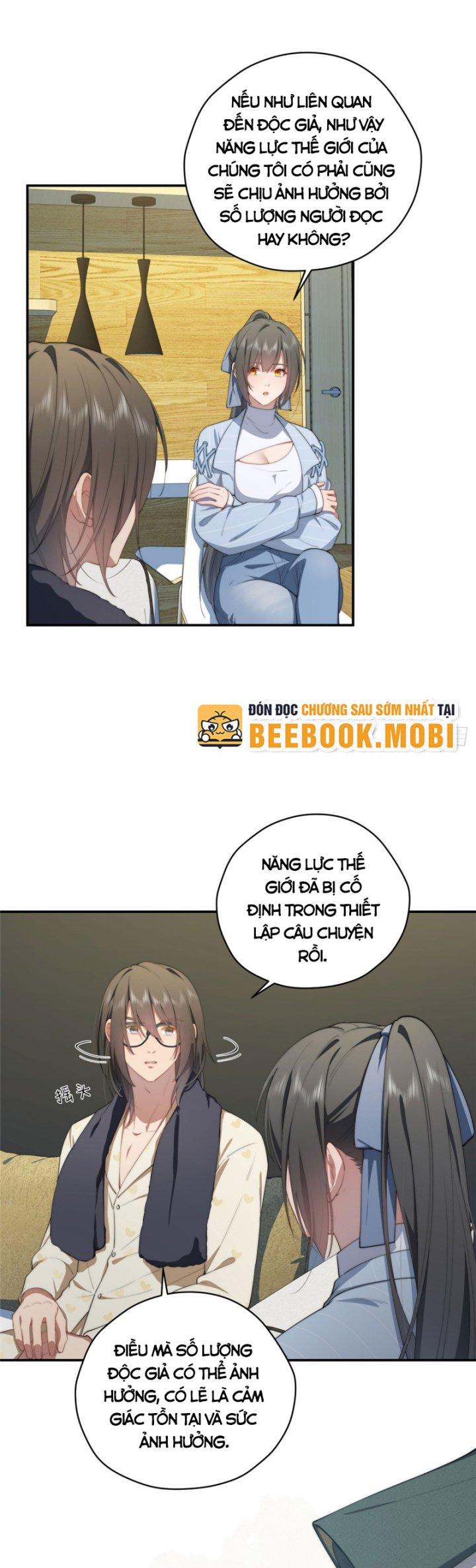 nữ chính chạy từ trong sách ra thì phải làm sao chapter 44 4