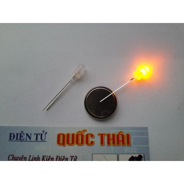 LED vàng đục 5 li (100 con)