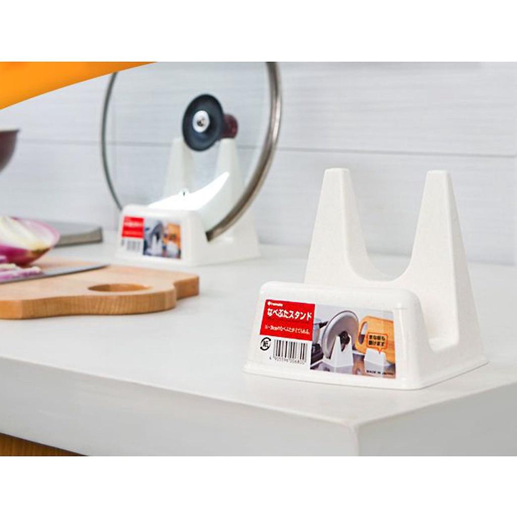 Bộ 2 khay úp vung nồi, gác muôi, đũa khi nấu ăn - Hàng nội địa Nhật -hàng Nhật Bản-Mẹ và Bé Unmei