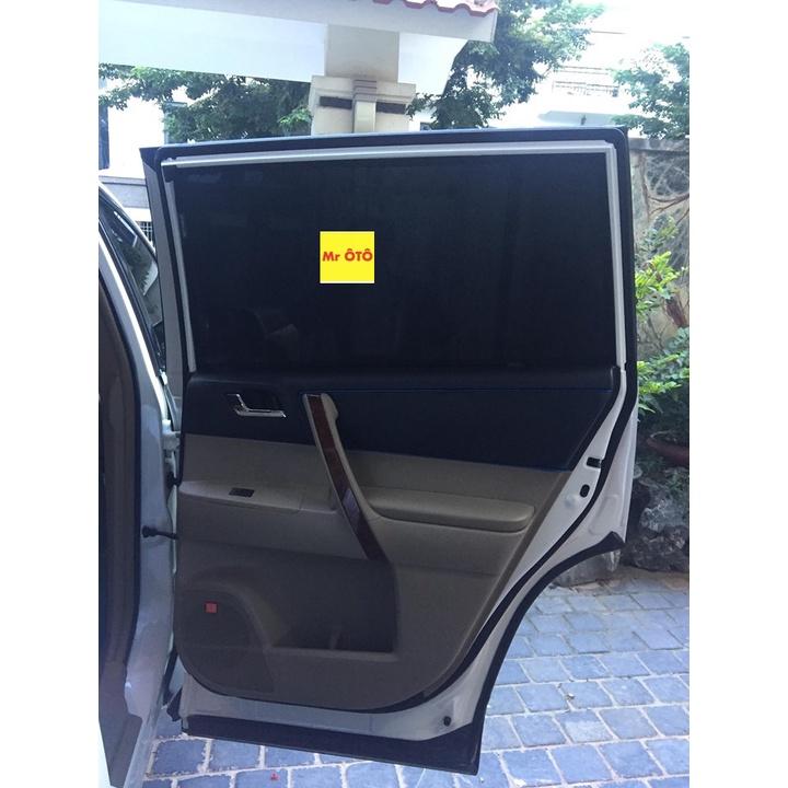 Rèm Che Nắng Xe Toyota Highlander 2014-2017 Loại 1. Cam Kết Chuẩn Khít Theo Xe