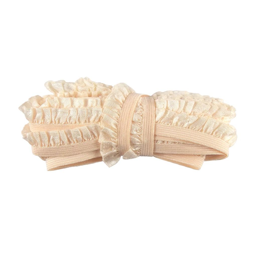 Dây Ruy băng Chun Bristlegrass Co Giãn 5 / 8 "15Mm dùng làm Buộc Tóc cho bé gái, DIY, may quần áo